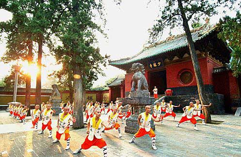 少林武术节以武会友共同进步走向世界