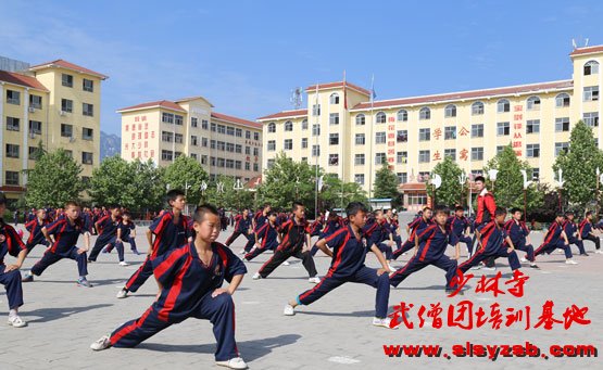 少林武校让娇生惯养的孩子们在成长中具有了健康的体魄,还可以从小养成锻炼的习惯
