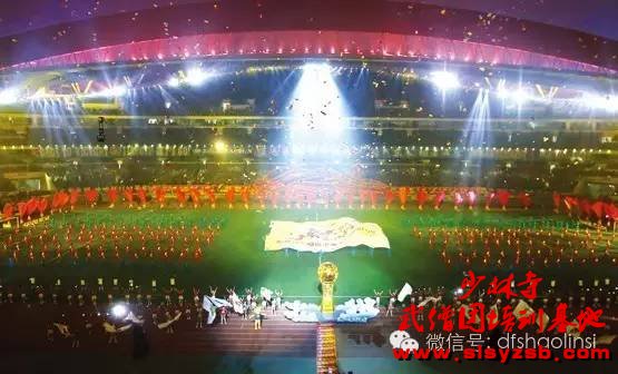 少林武校学员参与大型演出