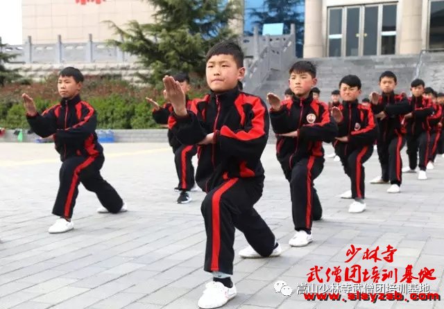 少林武术学校学生