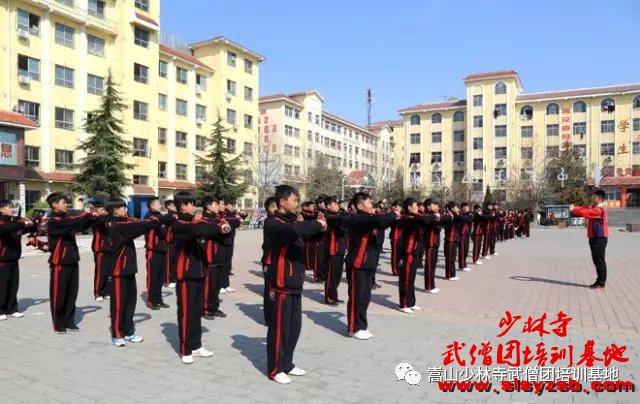 少林武术学校学生