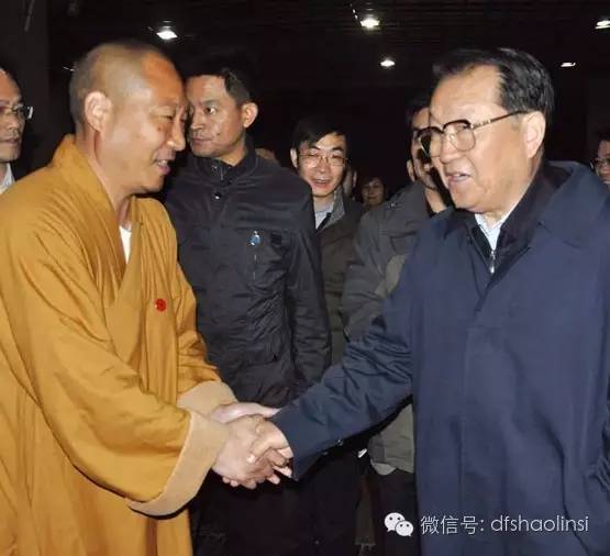 释延鲁大师隆重接待原中央政治局常委李长春一行.jpg
